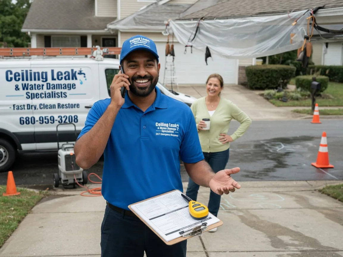 Ceiling Leak Cleanup Roseland, NJ FAQs
